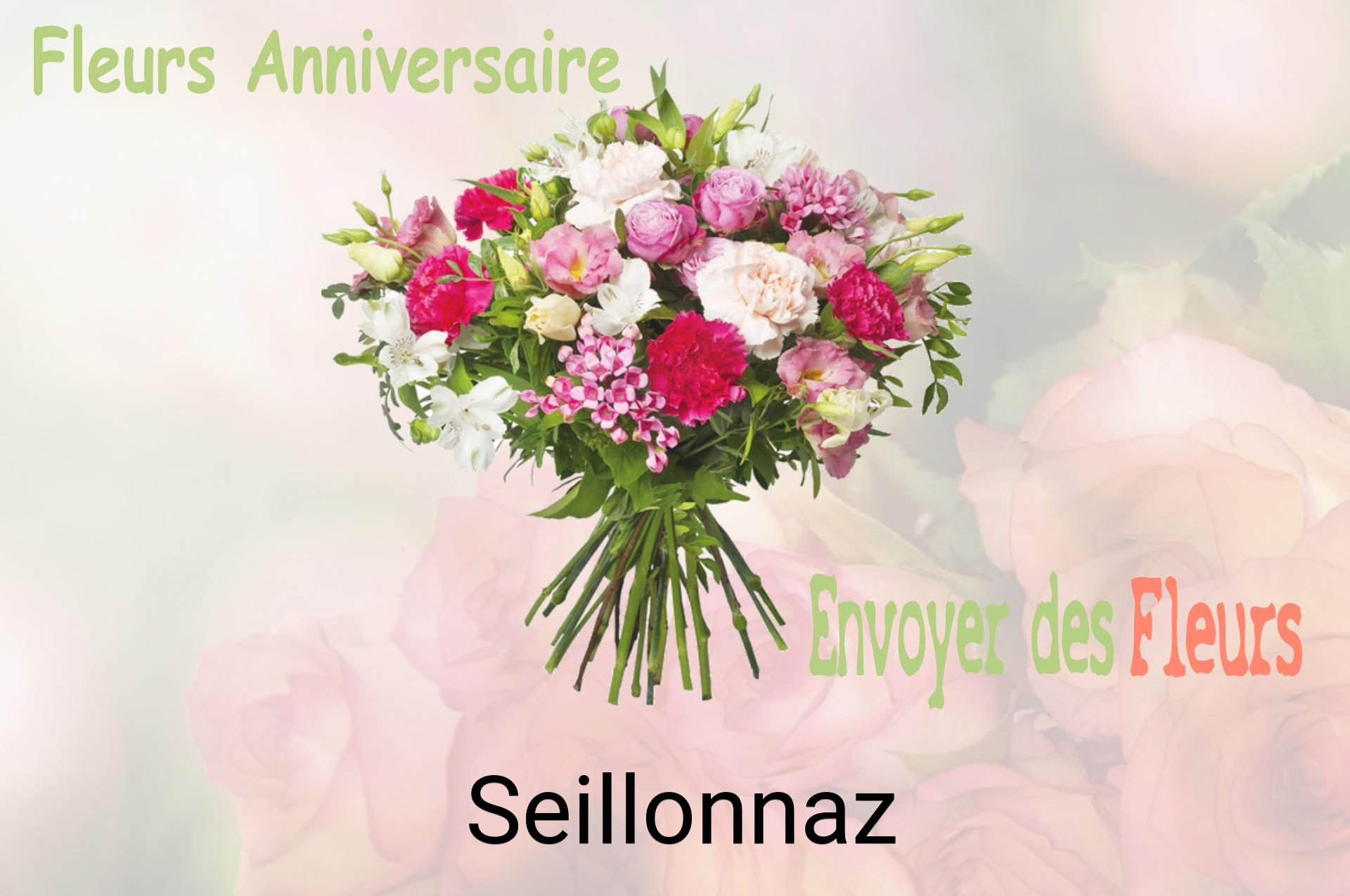 Bouquet de fleurs d’anniversaire livré à Seillonnaz